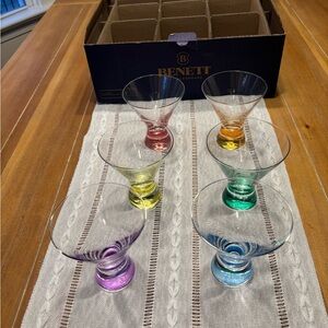 Benetti Colorful Glassware Set